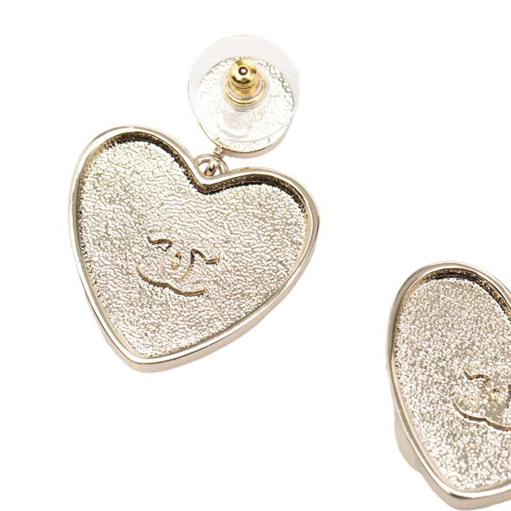 CHANEL Pink Pearl Logo Earrings - Picture 3 of 6